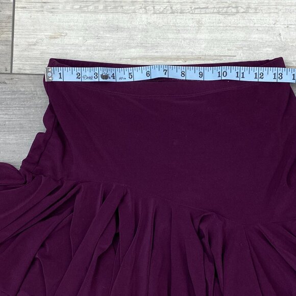 Short Dance Full Skirt Sz. S Violet Purple with Dance Pants Unbranded - Picture 8 of 10